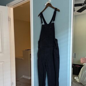 Fox Women's Charcoal Denim Overalls